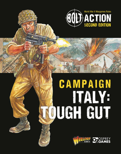 Bolt Action: Campaign: Italy: Tough Gut (Bolt Action) book cover by Warlord Games