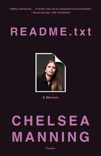 README.txt: A Memoir book cover by Chelsea Manning