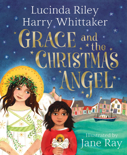 Grace and the Christmas Angel (Guardian Angels #1) book cover by Lucinda Riley, Harry Whittaker