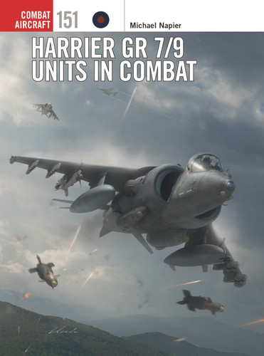 Harrier GR 7/9 Units in Combat (Combat Aircraft #151) book cover by Michael Napier