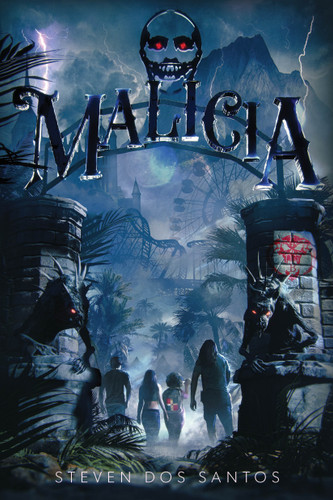 Malicia book cover by Steven dos Santos