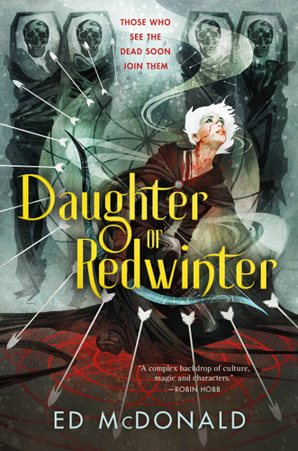 Daughter of Redwinter book cover by Ed McDonald