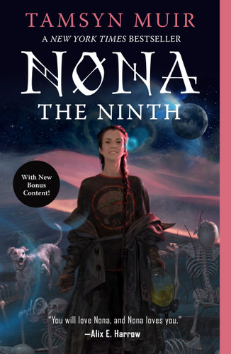 Nona the Ninth book cover by Tamsyn Muir
