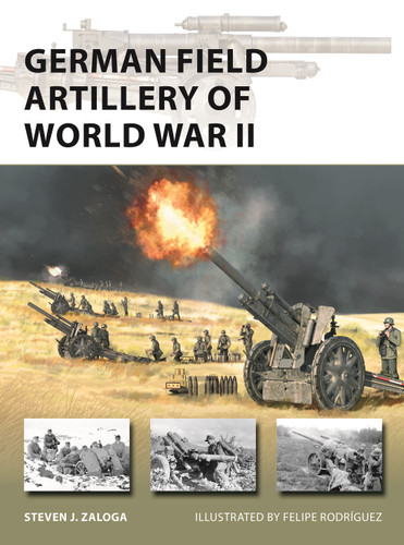 German Field Artillery of World War II (New Vanguard #325) book cover by Steven J. Zaloga