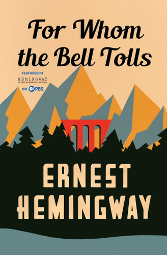 For Whom the Bell Tolls book cover by Ernest Hemingway