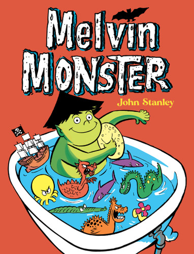 Melvin Monster: Omnibus Paperback Edition (John Stanley Library) book cover by John Stanley