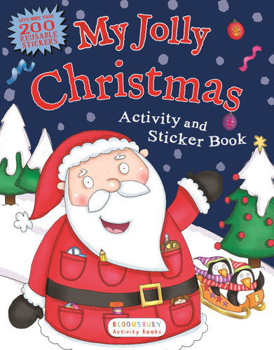 My Jolly Christmas Activity and Sticker Book book cover by Bloomsbury