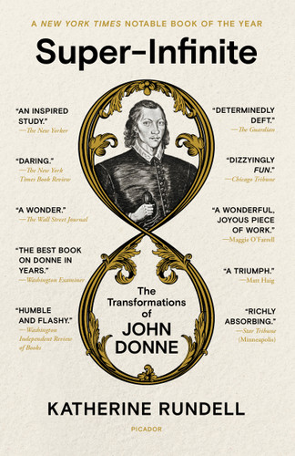 Super-Infinite: The Transformations of John Donne book cover by Katherine Rundell