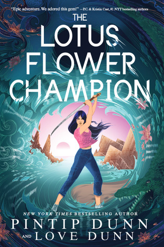 The Lotus Flower Champion book cover by Pintip Dunn, Love Dunn