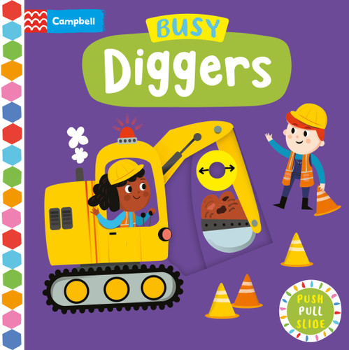 Busy Diggers (Busy Books) book cover by Campbell Books