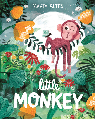 Little Monkey book cover by Marta Altés