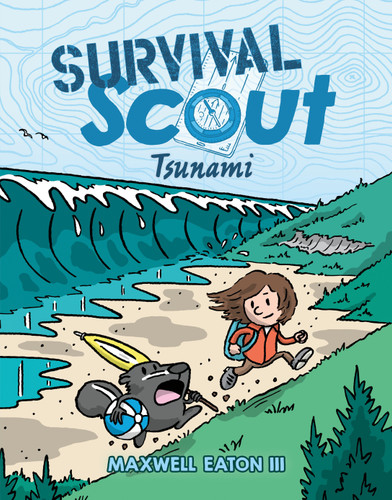Survival Scout: Tsunami (Survival Scout) book cover by Maxwell Eaton, III