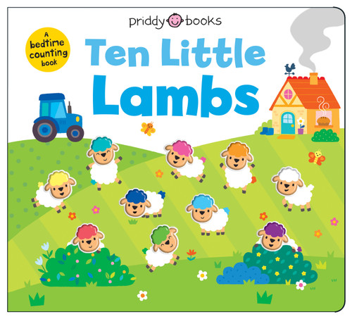 Ten Little Lambs (Little Squishies) (Little Squishies) book cover by Roger Priddy