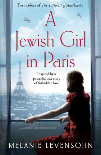 A Jewish Girl in Paris book cover by Melanie Levensohn