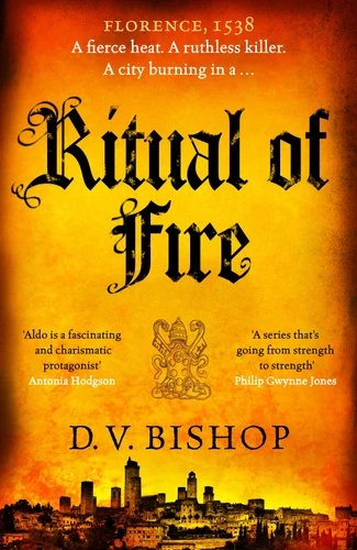 Ritual of Fire (Cesare Aldo series #3) book cover by D. V. Bishop