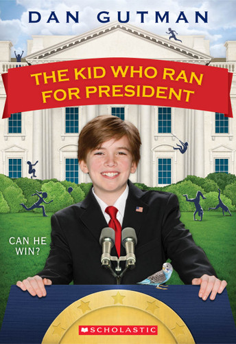 The Kid Who Ran for President book cover by Dan Gutman
