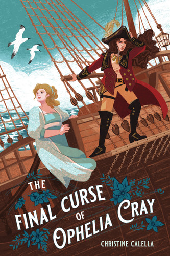 Final Curse of Ophelia Cray, The book cover by Christine Calella