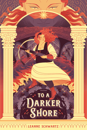 To a Darker Shore book cover by Leanne Schwartz