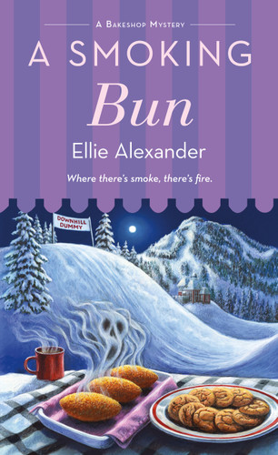A Smoking Bun: A Bakeshop Mystery book cover by Ellie Alexander