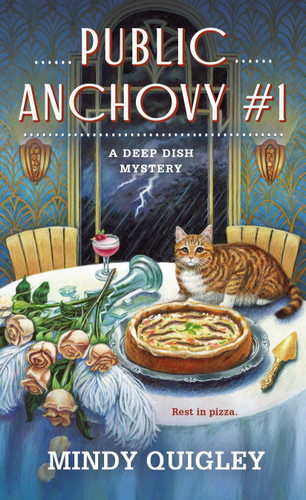 Public Anchovy #1: A Deep Dish Mystery (Deep Dish Mysteries #3) book cover by Mindy Quigley