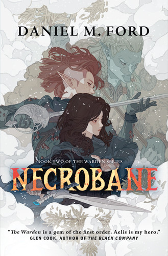 Necrobane: Book Two of The Warden Series book cover by Daniel M. Ford