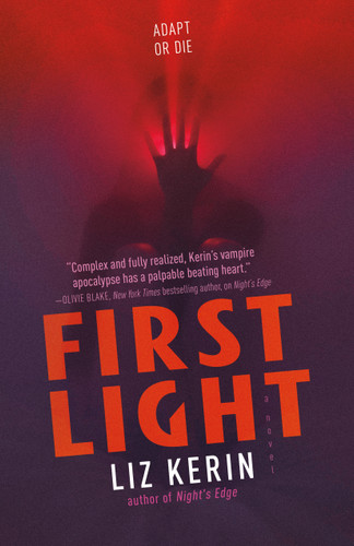 First Light: A Novel (Night's Edge #2) book cover by Liz Kerin