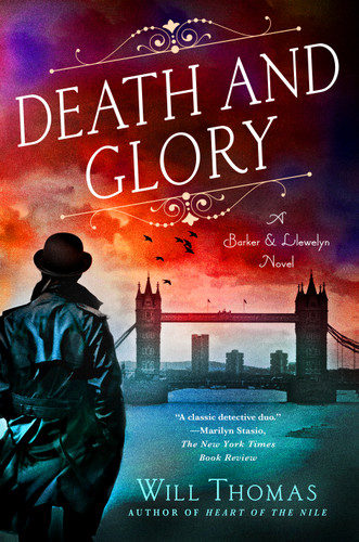 Death and Glory: A Barker & Llewelyn Novel book cover by Will Thomas