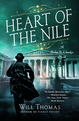 Heart of the Nile: A Barker & Llewelyn Novel book cover by Will Thomas
