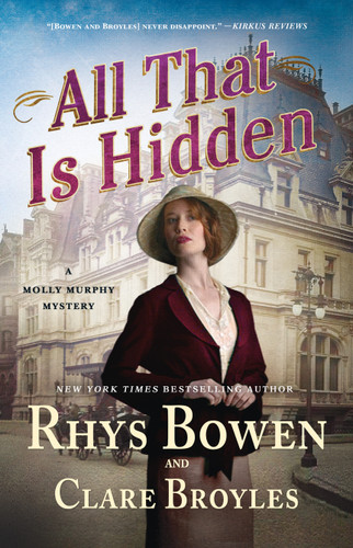 All That Is Hidden: A Molly Murphy Mystery (Molly Murphy Mysteries #19) book cover by Rhys Bowen, Clare Broyles