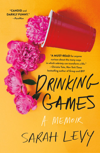 Drinking Games: A Memoir book cover by Sarah Levy