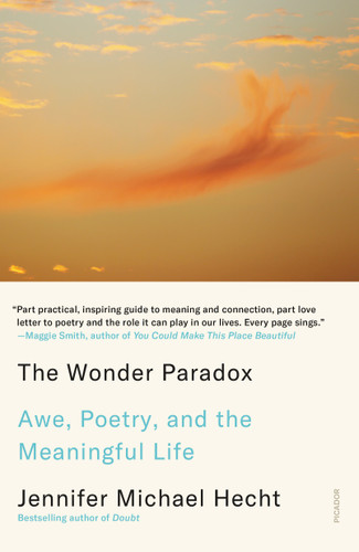 The Wonder Paradox: Awe, Poetry, and the Meaningful Life book cover by Jennifer Michael Hecht