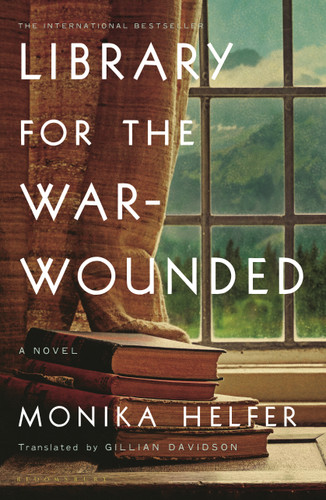 Library for the War-Wounded book cover by Monika Helfer