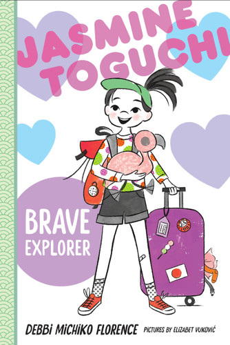 Jasmine Toguchi, Brave Explorer (Jasmine Toguchi #5) book cover by Debbi Michiko Florence