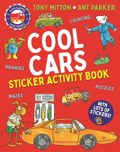 Amazing Machines Cool Cars Activity Book (Amazing Machines) book cover by Tony Mitton