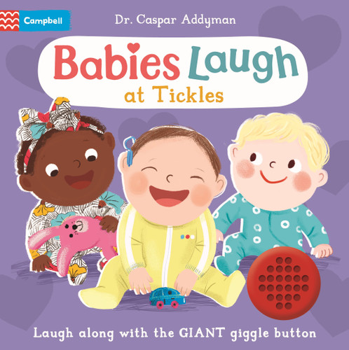 Babies Laugh at Tickles (Babies Laugh) book cover by Dr Caspar Addyman