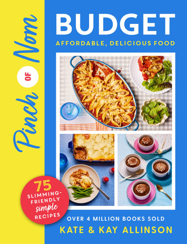 Pinch of Nom Budget: Affordable, Delicious Food (Pinch of Nom) book cover by Kate Allinson, Kay Allinson