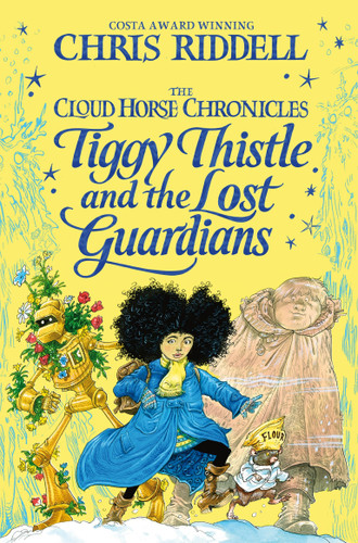Tiggy Thistle and the Lost Guardians book cover by Chris Riddell
