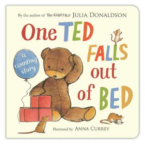 One Ted Falls Out of Bed book cover by Julia Donaldson