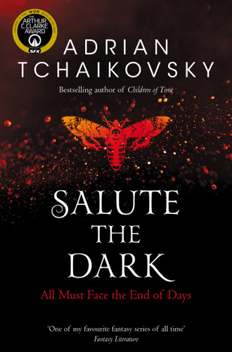 Salute the Dark (Shadows of the Apt #4) book cover by Adrian Tchaikovsky