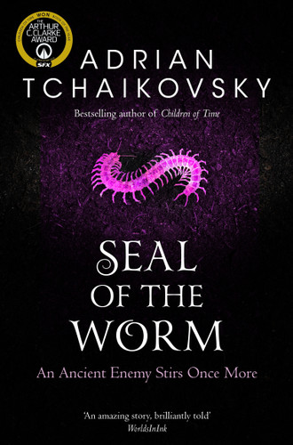 Seal of the Worm (Shadows of the Apt #10) book cover by Adrian Tchaikovsky