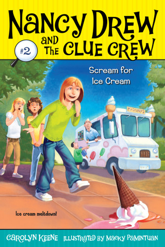 Scream for Ice Cream (Nancy Drew and the Clue Crew) book cover by Carolyn Keene