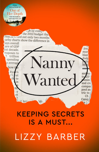 Nanny Wanted book cover by Lizzy Barber