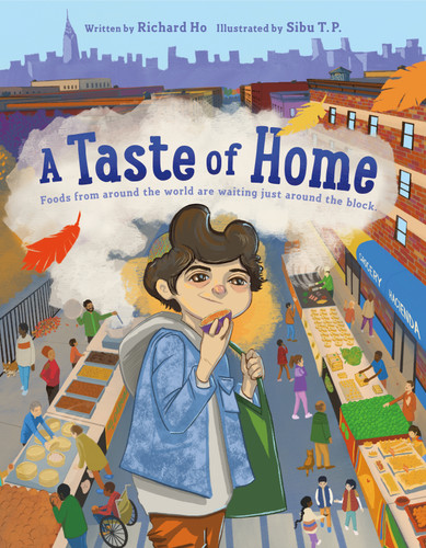 A Taste of Home book cover by Richard Ho