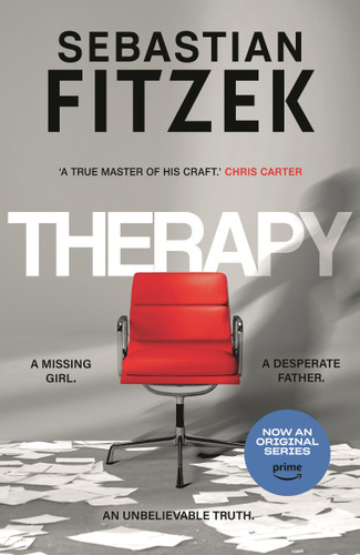 Therapy book cover by Sebastian Fitzek