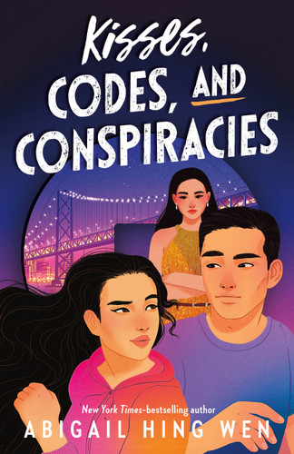 Kisses, Codes, and Conspiracies book cover by Abigail Hing Wen