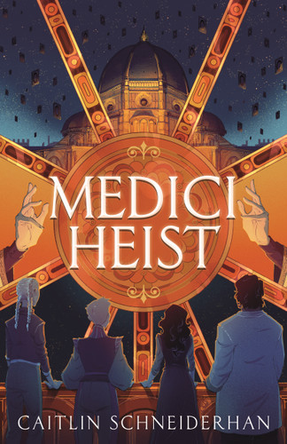 Medici Heist book cover by Caitlin Schneiderhan