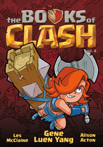 The Books of Clash Volume 4: Legendary Legends of Legendarious Achievery (Books of Clash #4) book cover by Gene Luen Yang