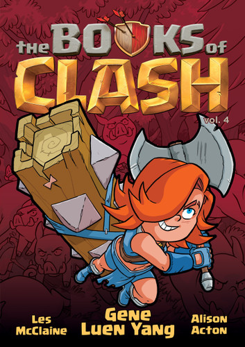 The Books of Clash Volume 4: Legendary Legends of Legendarious Achievery (Books of Clash #4) book cover by Gene Luen Yang
