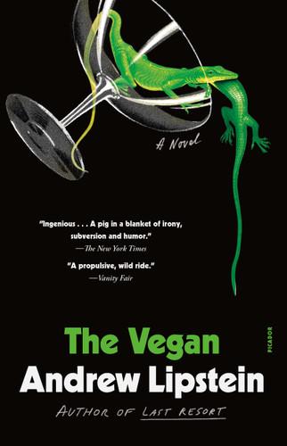 The Vegan: A Novel book cover by Andrew Lipstein