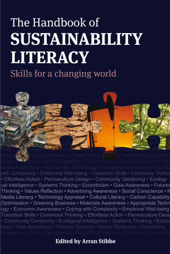 The Handbook of Sustainability Literacy: Skills for a Changing World book cover by 
